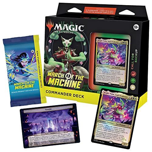 Magic: The Gathering March of the Machine Commander Deck 3 & Collector Booster Sample Pack (Versión en Inglés)