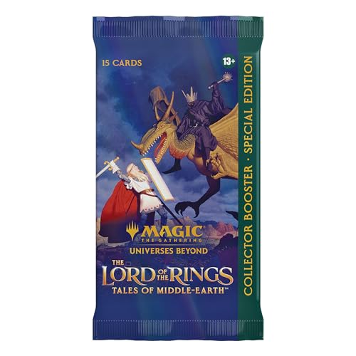 Magic: The Gathering The Lord of the Rings: Tales of Middle-earth Special Edition Collector Booster - 15 Magic Cards (Collectible Fantasy Card Game)