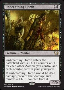 Magic: the Gathering - Unbreathing Horde - Duel Decks: Blessed vs Cursed by Magic: the Gathering