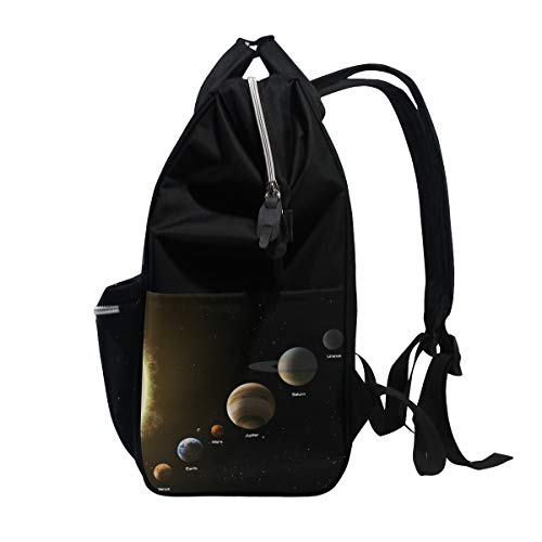 MALPLENA Daypack - Mochila de Viaje con diseño de Eclipse, Unisex Adulto, MA-018, 8, Talla única