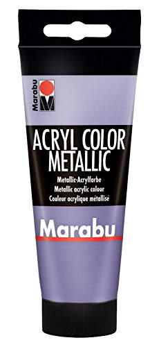 Marabu 0012010050750 Acryl Color, Morado metálico, 100 ml