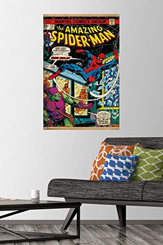 Marvel Comics - Póster de pared #137, diseño de Spider-Man