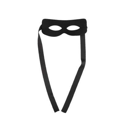 Máscara de Halloween Zorro con los ojos vendados COS juego de rol Zorro máscara de media cara espectáculo bola accesorios de película