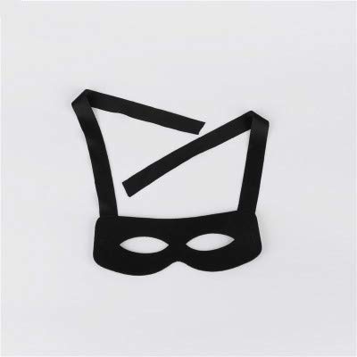 Máscara de Halloween Zorro con los ojos vendados COS juego de rol Zorro máscara de media cara espectáculo bola accesorios de película