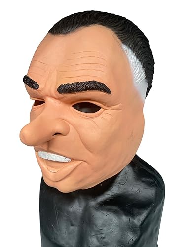 Máscara Point Break ex Presidents, Richard Nixon, Watergate, ladrones de bancos, adulto, látex, máscaras de Halloween