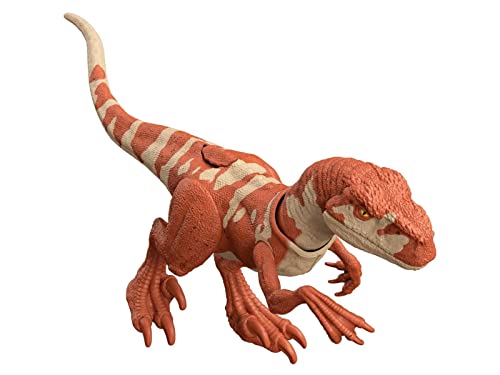 Mondo Jurassic Dominion - Dinosaurio Animales feroces "Atrociraptor" - Dinosaurio articulado de 18 cm novedad pack bestial - Dinosaurio juguete animales juguete para niños GWC97- Multicolor