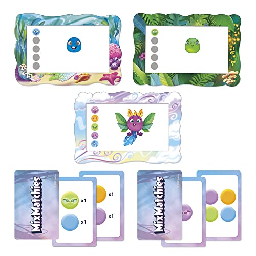 Monopoly Juego de Cartas MixMatchies - Juego para niños - Juego para Toda la Familia - para 2 a 6 Jugadores - Edad: 8+