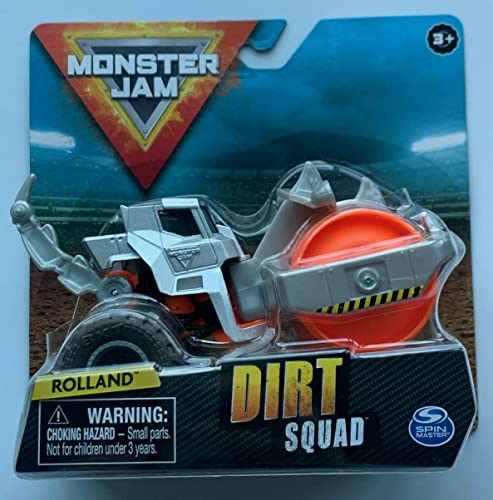 Monster Jam Dirt Squad Rolland (plata)