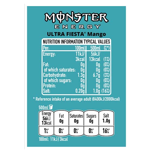 Monster Ultra 12x500ml Fiesta