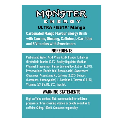 Monster Ultra 12x500ml Fiesta