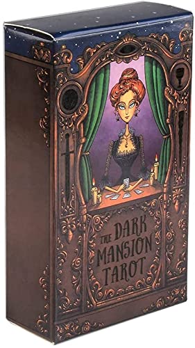 MRKNTN Tarot Dark Mansion Dark Mansion Tarot 78, una guía de Viaje para Principiantes, entusiastas y tarotistas avanzados