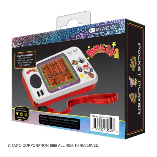 My Arcade - Pocket Player Don Doko Don - Console de Jeu Portable - 3 Jeux en 1