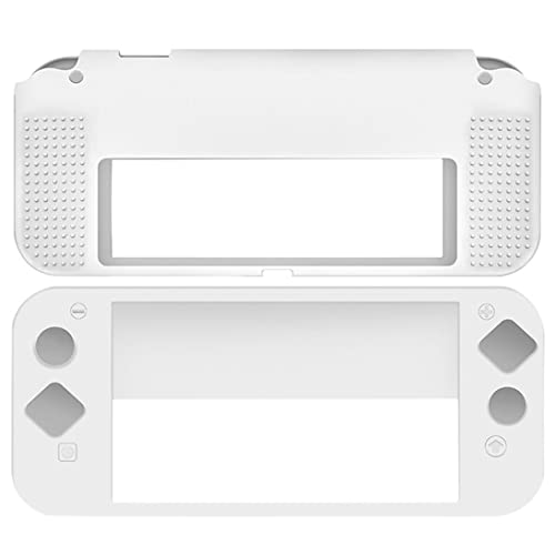 #N/D Concha protectora Consola de juegos Carcasa protectora de silicona con todo incluido Cubierta de goma suave Cubierta protectora de ventana