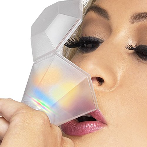 NET TOYS Anillo de Cristal para Despedida de Soltera Accesorios Mujer Vidrio Diamante