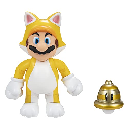 Nintendo 95719-4L Figuras de acción, Gato Mario con Accesorio