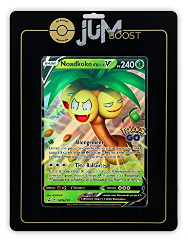 Noadkoko d'Alola (Exeggutor de Alola V) SWSH225 - Jumbo - Jumboost X Epée et Bouclier 10.5 - Pokémon GO - Carta Gigante