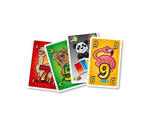 noris 606261972 MAU Animals - Juego de Cartas con una Hoja Original, para 2 a 6 Jugadores a Partir de 6 años
