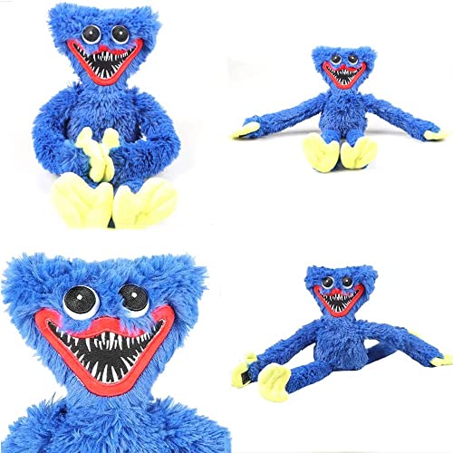 OUKEYI Kissy Missy - Peluche de 40 cm, muñeca de Peluche Suave con Forma de Monstruo de Terror para niños y niñas (Azul)