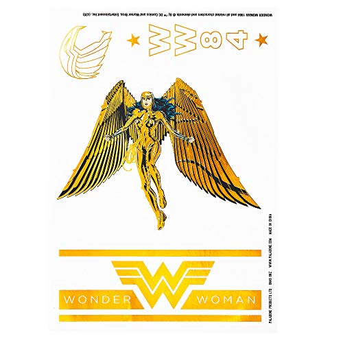 Paladone DC Comics Wonder Woman 1984 Gadget Calcomanías, 4 hojas, PP6775WWF