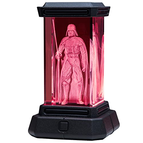 Paladone Luz Holográfica de Darth Vader, Lámpara Coleccionable de Star Wars