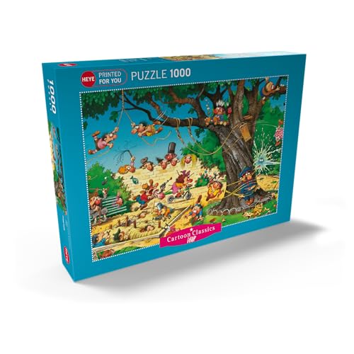 Parque Infantil - Jean-Jacques Loup - Clásicos del Cómic - Premium 1000 Piezas Puzzles - Colección Especial MyPuzzle de Heye Puzzle