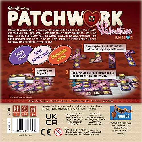 Patchwork Valentine Edition For 2 Lovers From Ewe Rosenberg