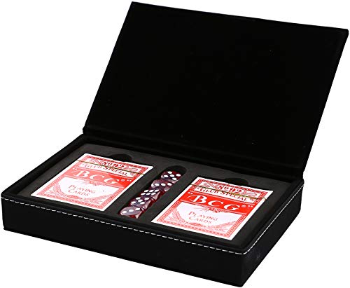 Pavilion Gift Company Life-Single Retired Deal with It-Incluye un mazo estándar de juego de cartas, negro