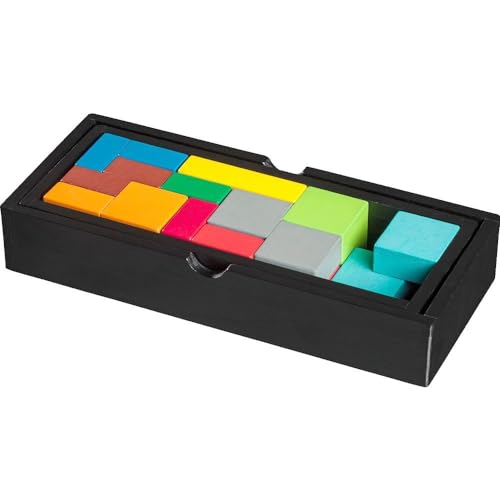 Philos 3507 Puzzle Game Iq Fit Rectángulo, Multicolor