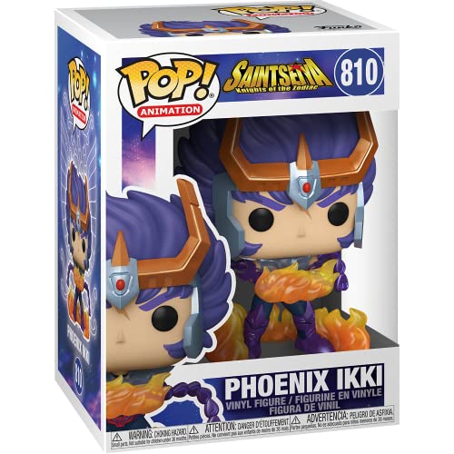 Phoenix Ikki: Fun ko P o p ! Animation - Figura de vinilo con 1 protector gráfico compatible con ToysDiva (810 - 47692 - B)