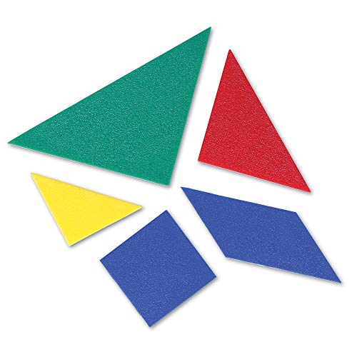 Piezas de tangram de cuatro colores de Learning Resources