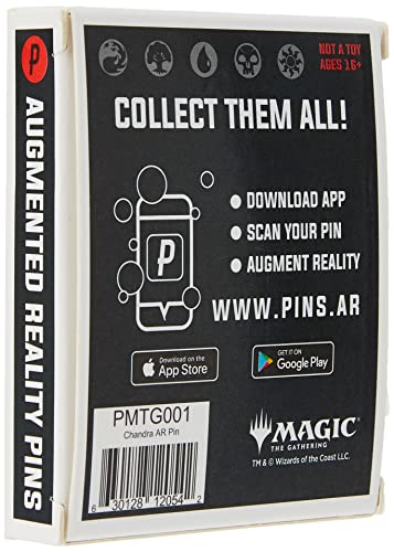 Pinfinity- Magic The Gathering - Pin de Realidad Aumentada Chandra Pyromaster, Small (PFMTG001)