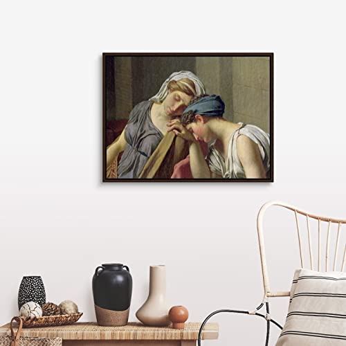 Pintar por Numeros para Adultos Niños Pintura por Números con Pinceles y Pinturas- Decoraciones para el Hogar — El juramento de Horacio, por Jacques Louis David