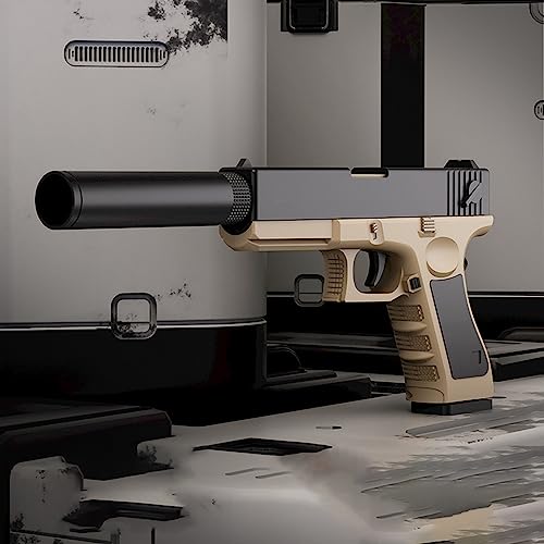 Pistola de Espuma Blaster, EVA Juguetes de Tiro de Blanda, Modelo de Pistola Suave para 14 Regalos para niños (D)