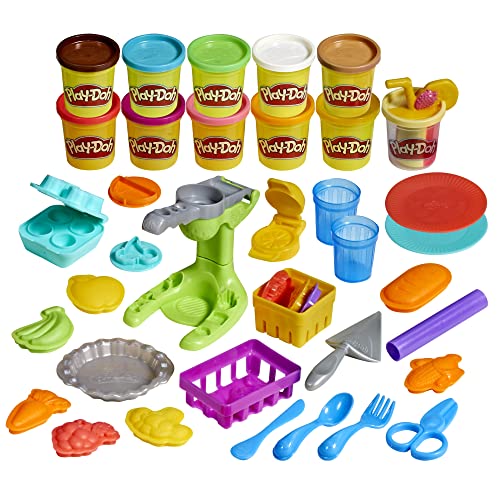 Play-Doh Farmer's Market - Set de Actividades de Manualidades para niños pequeños