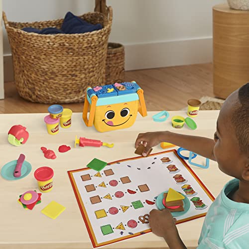 Play-Doh- Primeras Creaciones para el Pícnic Juguete Preescolar con plastilina, Multicolor, Standard (Hasbro F6916)