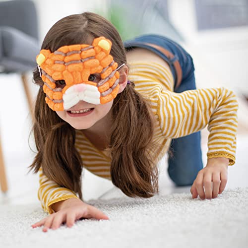 PlayMais Fun TO Play Masks Juguete de construcción para niños y niñas 3 años+ | Kit de Manualidades I 500 Piezas de Colores, Instrucciones y 6 máscaras de cartón | estimula Creatividad y motricidad