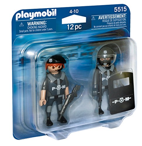 Playmobil Duo Pack - City Life Figuras Policías Juegos de construcción (Playmobil 5515)
