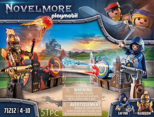 PLAYMOBIL Novelmore 71212 Novelmore vs Burnham Raiders Duelo, Juguete para niños a Partir de 4 años