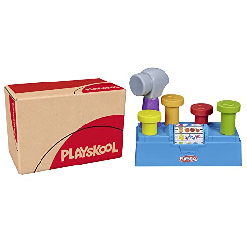 Playskool - Banquito de actividades - Juguete para niños de 12 meses en adelante (exclusivo de Amazon)