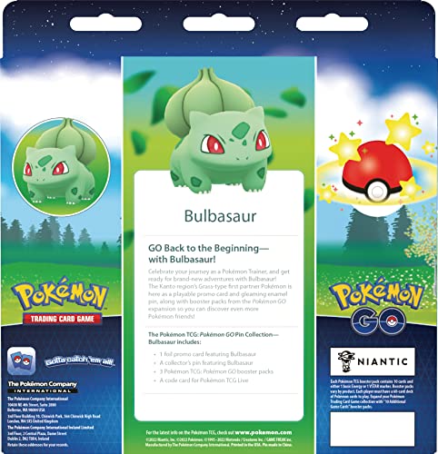 Pokémon GO Colección Pin Bulbasaur (699-17228)