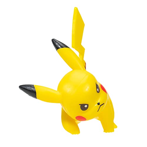 Pokemon- Juego de cinturón Clip 'N' GO: Incluye Figura de Batalla Pikachu de 2 Pulgadas Poke y Accesorios de Bola de Lujo, Multicolor (JAZWARES PKW2718)