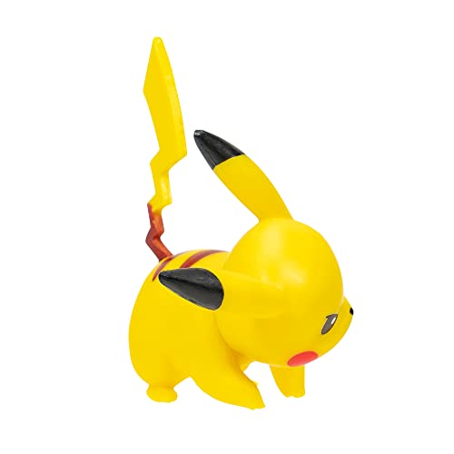 Pokemon- Juego de cinturón Clip 'N' GO: Incluye Figura de Batalla Pikachu de 2 Pulgadas Poke y Accesorios de Bola de Lujo, Multicolor (JAZWARES PKW2718)