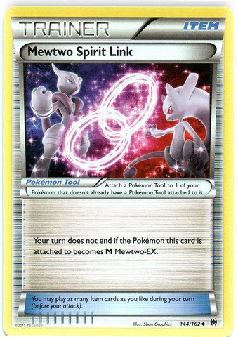 Pokemon - Mewtwo Spirit Link (144/162) - XY Breakthrough