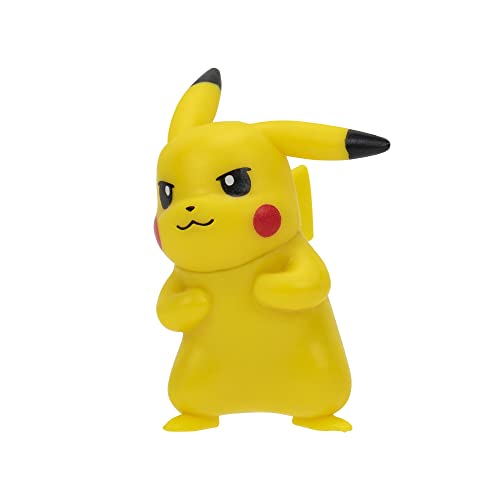Pokemon- Paquete de 6 Figuras de Batalla: Cuenta con Pikachu, Squirtle, Charmander, Bulbasaur, Mimikyu y Toxel de 5 cm, Detalles auténticos, Multicolor (JAZWARES PKW2684)