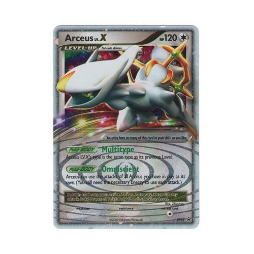 Pokemon Platinum Arceus Lv. X DP53 Promo Card
