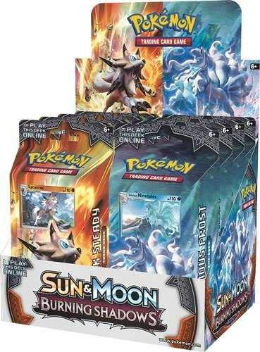 Pokemon POK81236 " Sun and Moon Burning Shadows" Tema cubierta juego, modelos surtidos, 1 unidad