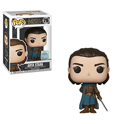 POP ¡Popular! Funko Game of Thrones - Figura de Vinilo Asesino de Arya Stark - Exclusiva de la Convención de Primavera 2019