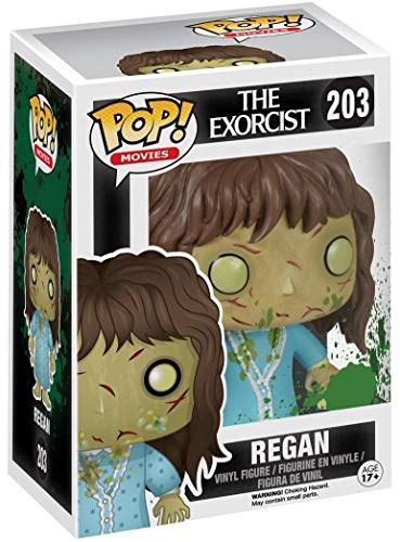 POP The Exorcist - Figura de vinilo de Regan Funko (paquete con funda protectora de caja compatible)