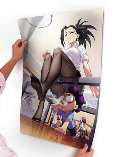 Póster My Hero Academia Anime Momo Yaoyorozu - Póster (15 x 58 cm) (380 x 580 mm)