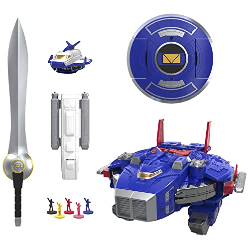 Power Rangers Lightning Collection - Zord Ascension Project - In Space Astro Megazord a Escala 1:144 - Artículo de colección para Adultos - 36 cm